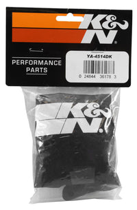 K&N Drycharger Wrap Black 7.313in L 7.25in W 1.313in H