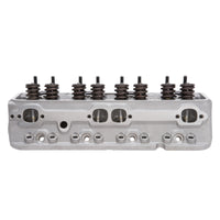 Edelbrock Cylinder Head SBC E-Cnc 185 64cc Straight Plug for Hydraulic Roller Cam Complete
