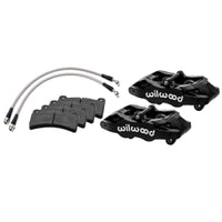 Wilwood 05-13 Corvette C6 Base Models DPC56 Rear Caliper Kit - Black