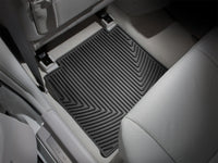 WeatherTech 05-10 Toyota Avalon Rear Rubber Mats - Black