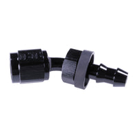 Russell 4AN Twist-Lok 30 Degree Hose End - Black