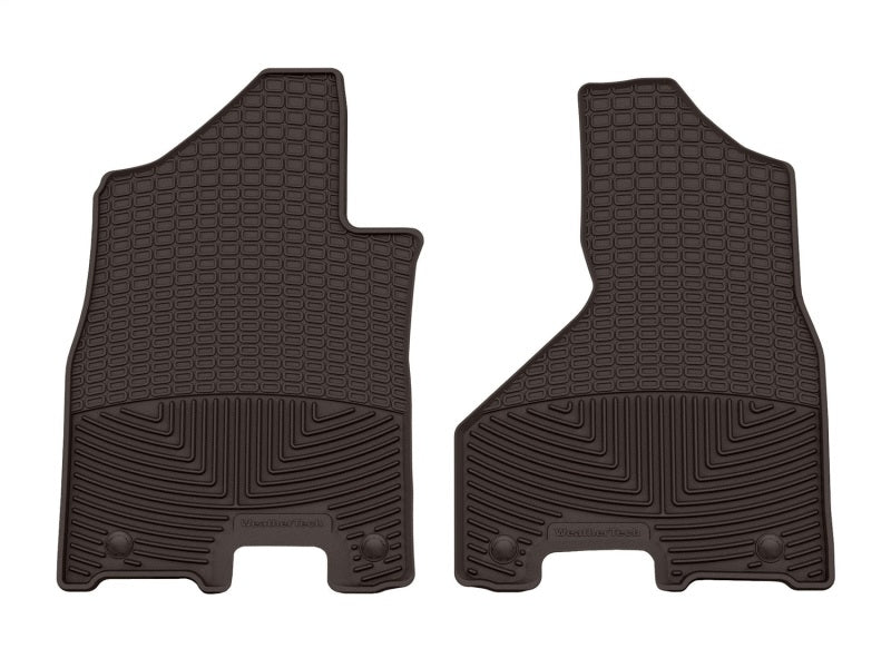 WeatherTech 2019+ Dodge Ram Truck 2500/3500 Front Rubber Mats - Cocoa