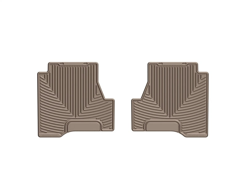 WeatherTech 05+ Nissan Xterra Rear Rubber Mats - Tan