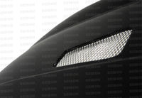 Seibon 10-11 VW Golf GTI 5K/MK6 TM Carbon Fiber Hood w/ Shaved Emblem