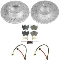 Power Stop 2005 Porsche 911 Front Z23 Coated Brake Kit