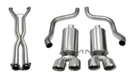 Corsa 05-08 Chevrolet Corvette (C6) 2.5in Xtreme Cat-Back Exhaust - 3.5in Twin Tips