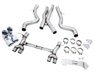 AWE Tuning BMW F8X M3/M4 Track Edition Cat-Back Exhaust - Chrome Silver Tips