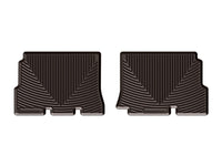 WeatherTech 2014-2016 Jeep Wrangler Rear Rubber Mats - Black