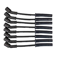Moroso GM GenV LT1/LT4 5.3L/6.2L/6.6L Ultra 40 8.5mm Multi-Angle Boot Spark Plug Wire Set - Black
