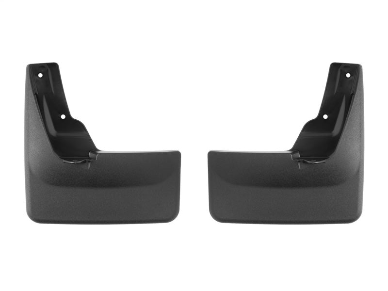 WeatherTech 22-23 Toyota Tundra CrewMax/Double Cab Front No Drill MudFlaps - Black