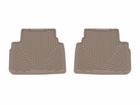 WeatherTech 17-23 Subaru Impreza 5-Door Hatchback 2nd Row Rear All-Weather Floor Mats - Tan