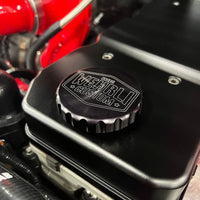 Wehrli 06-18 Cummins WCFab X D&J Precision Billet Valve Cover - Semi-Gloss Black