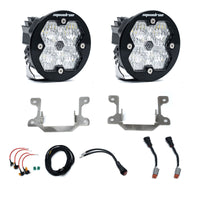 Baja Designs 19-25 Dodge Ram 2500/3500 Squadron Sport 2.0 Fog Pocket Kit (Wide Cornering) - Clear