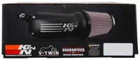 K&N 08-17 Harley-Davidson Touring Models Performance Air Intake System Silver