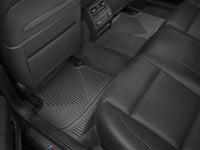 WeatherTech 13+ BMW 7-Series Rear Rubber Mats - Black