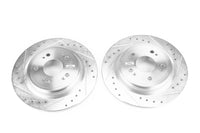 Power Stop 14-19 Acura RLX Rear Evolution Drilled & Slotted Rotors - Pair