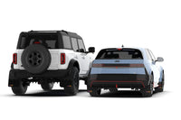 Rally Armor 21-25 Ford Bronco RR-ST Rock Rail-Steel Rear Bumper Black Mud Flap BCE Pink Logo