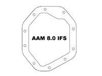 aFe 19-25 GM Trucks Front Diff Cover - Black w/ Machined Fins