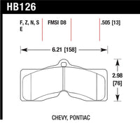 Hawk HPS Street Brake Pads