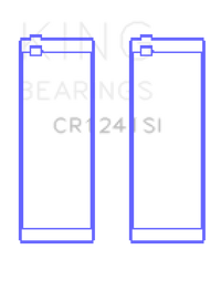 King Engine Bearings Ford 415 (Size +0.50mm) Connecting Rod Bearing Set