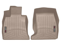 WeatherTech 2018+ Kia Stinger Front FloorLiner - Tan