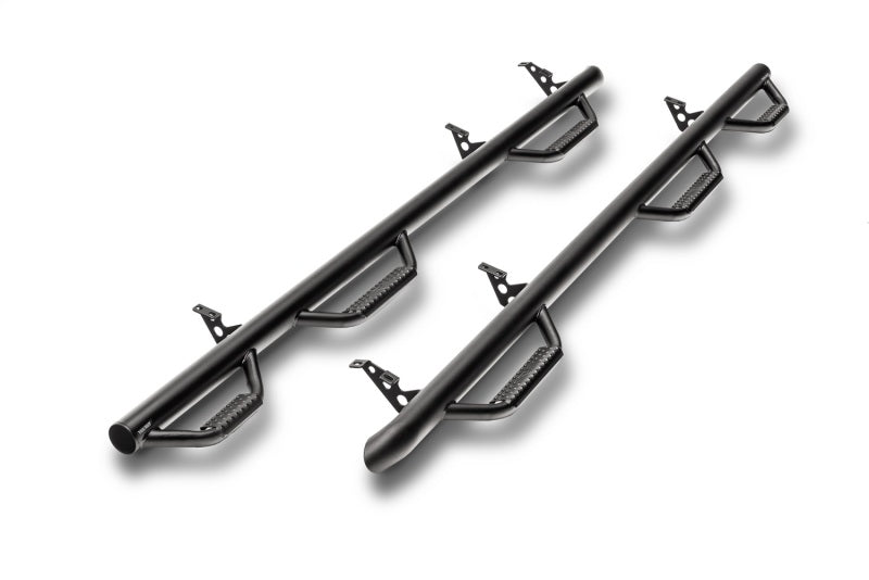 N-Fab Nerf Step 15-17 Chevy-GMC 2500/3500 Crew Cab 6.5ft Bed - Tex. Black - Bed Access - 3in