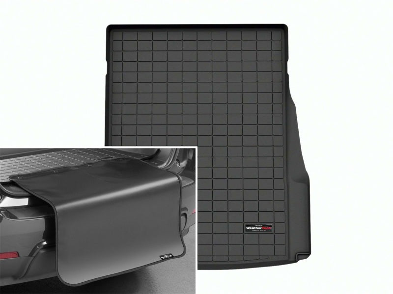 WeatherTech 2024 BMW i5 M60 / BMW i5 eDrive40 Cargo Liner w/ Bumper Protector - Black