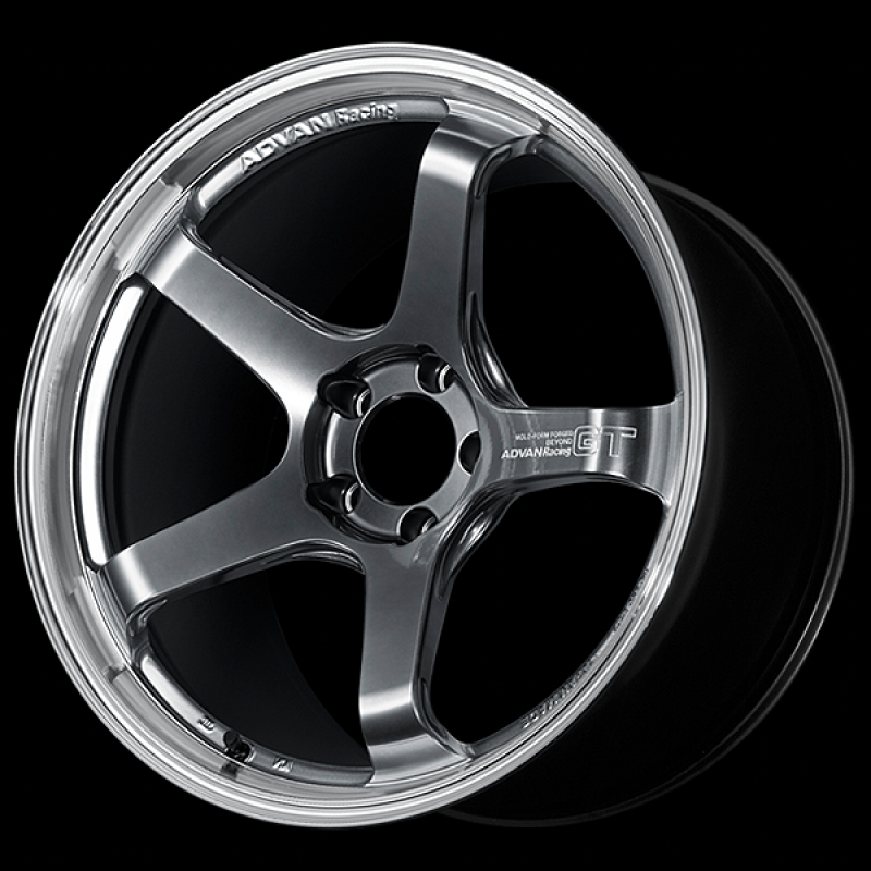 Advan GT Beyond 20X10.5 / +45 Offset / 5x114.3 BC / +45mm Bore / Machining and Hyper Platinum Black
