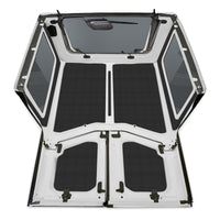 DEI 18-23 Jeep Wrangler JL 2-Door Boom Mat Complete Headliner Kit - 7 Piece - Black