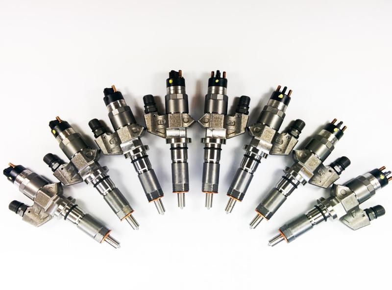 DDP 01-04 Chevrolet Duramax 6.6L LB7 Brand New Injector Set - 200hp (100% Over)