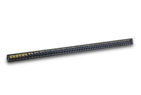 Go Rhino Universal Blackout Combo Series 50in Double Row LED Light Bar w/ Amber Lighting - Black