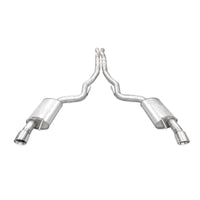 Stainless Works 2024 Mustang GT Catback Dual Tips Legend Sound X-Pipe Factory Connect Exhaust