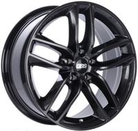 BBS SX 17x7.5 5x120 ET37 Crystal Black Wheel -72.5mm