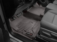 WeatherTech 14+ Chevy Silverado 1500 Regular Cab Front FloorLiner - Cocoa