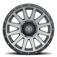 ICON Compression 20x10 8x170 -19mm Offset 4.75in BS 125mm Bore Titanium Wheel