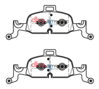 DBA 17-19 Audi A4 Street Series Front Brake Pads