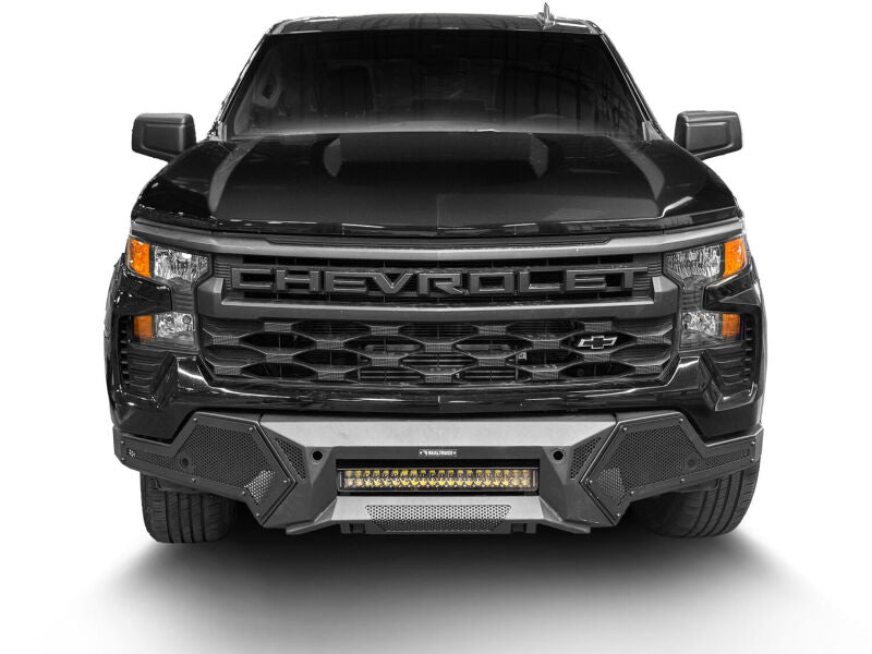 Go Rhino 22-26 GM Silverado/Sierra 1500 Element Front Bumper w/ Fixed Lightbar Mount - Tex. Blk