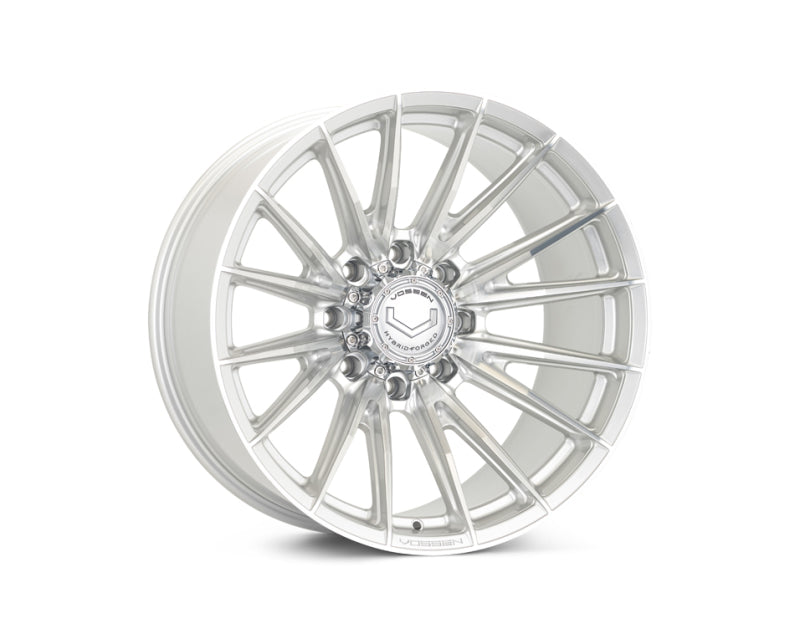 Vossen HFX-2 20x9 - 8x180 - ET0 - Deep Face - 124.3 - Silver Polished Wheel