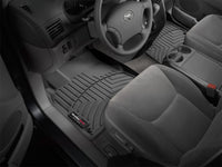 WeatherTech 04-10 Toyota Sienna Front FloorLiner - Black