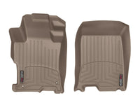 WeatherTech 08-12 Honda Accord Front FloorLiner - Tan