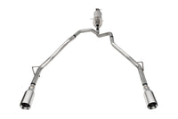 Corsa  25-26 Ram 2.5in Stainless Steel Sport Cat-back Dual Rear Exit 5.0in Polished Tip