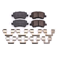 Power Stop 13-15 Land Rover LR2 Rear Z17 Evolution Ceramic Brake Pads w/Hardware