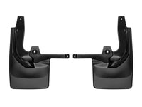 WeatherTech 2018+ Jeep Wrangler Sport/Sport S Rear No Drill MudFlaps - Black