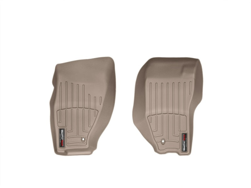 WeatherTech 10+ Jeep Liberty Front FloorLiner - Tan