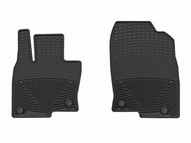 WeatherTech 17-23 Mazda CX-5 Front Rubber Mats - Black