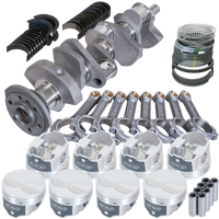 Eagle Chevy LT1 350 1Pc 3.480in Crank 5.700in I-Beam Rods -3.7cc 4.000in Pistons Rotating Assembly