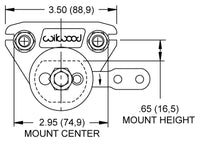 Wilwood Caliper-Polished 1.62in Bore .81in Disc