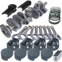 Eagle Chevy 350 3.750in Crank 6.000in I-Beam Rods 6cc Dome 4.040in Pistons Rotating Assembly