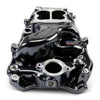 Edelbrock 65-90 BB Chevy Oval Port Heads Performer 2-O Manifold - Black Plasma