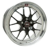 Weld S77 18X10.5 / 5x4.5 BP / 7.7in. BS Black Wheel (Medium Pad) - Non-Beadlock